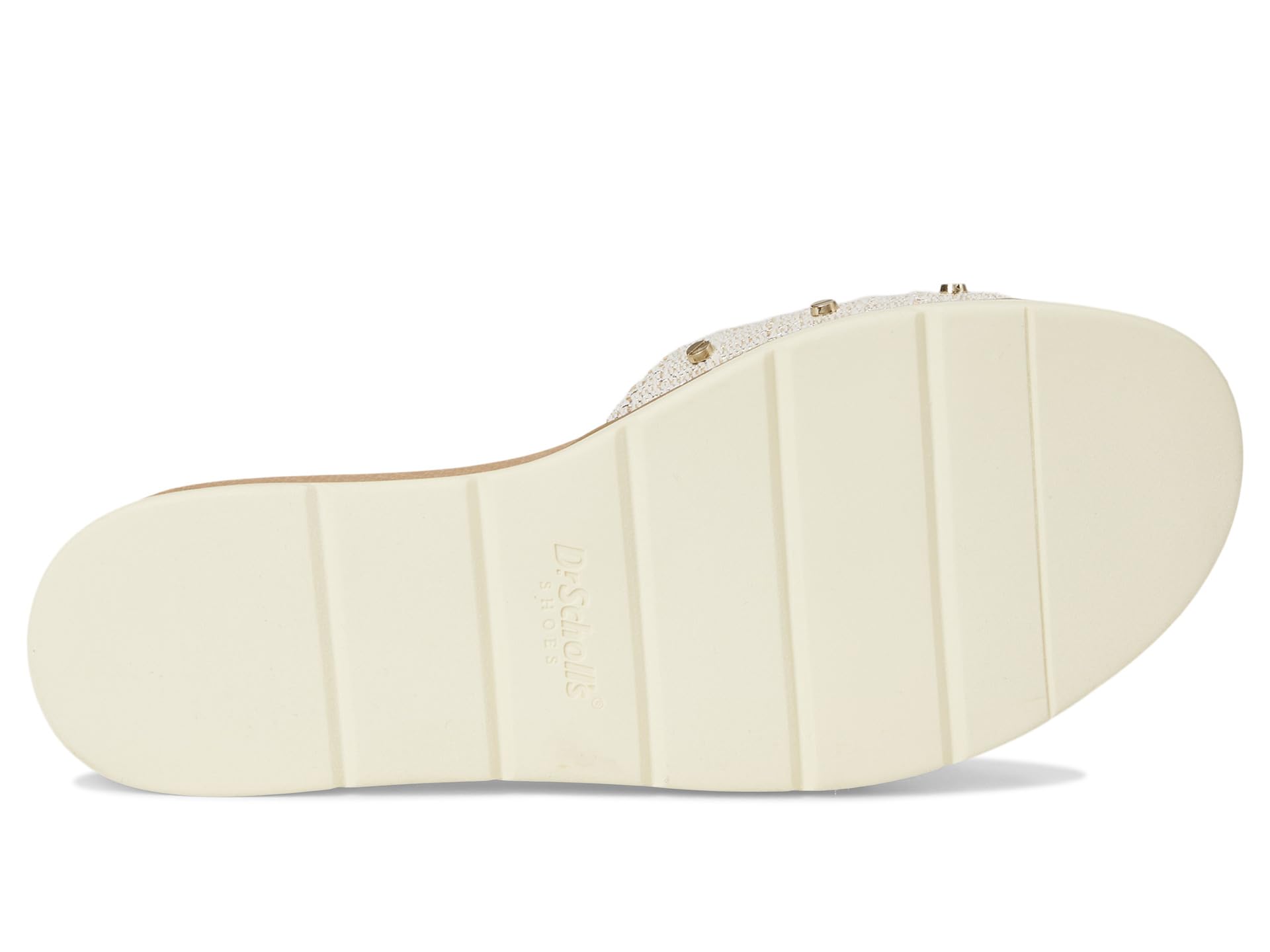 Сандалии Dr. Scholl's Nice Iconic Flat Sandal, цвет Light Gold Fabric — фото 3