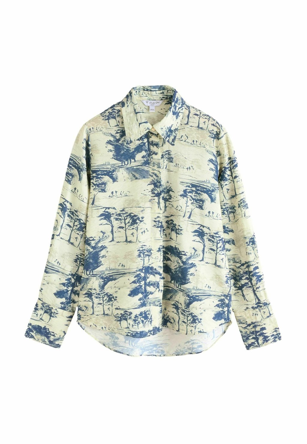 

Блузка на пуговицах REGULAR FIT - LONG SLEEVE Next, синий