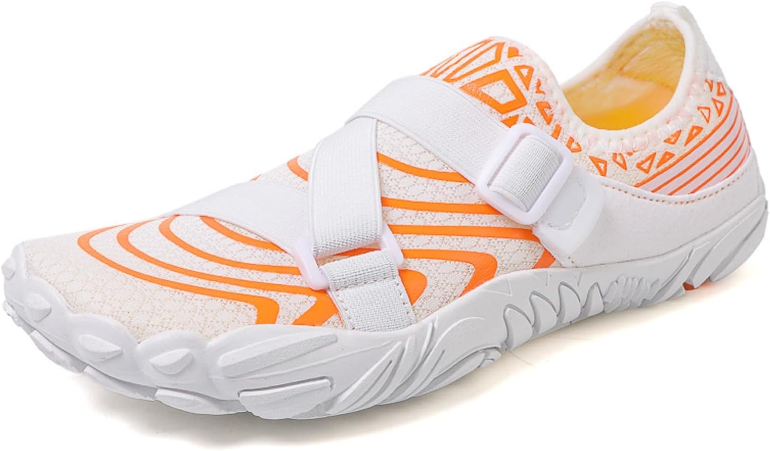 

Пляжные сандалии с толстой подошвой для мужчин и женщин - быстросохнущие водонепроницаемые тапки с амортизирующим комфортом, легкие походные сандалии для бассейна, отдыха и активного отдыха на природе Azttoztto, белый