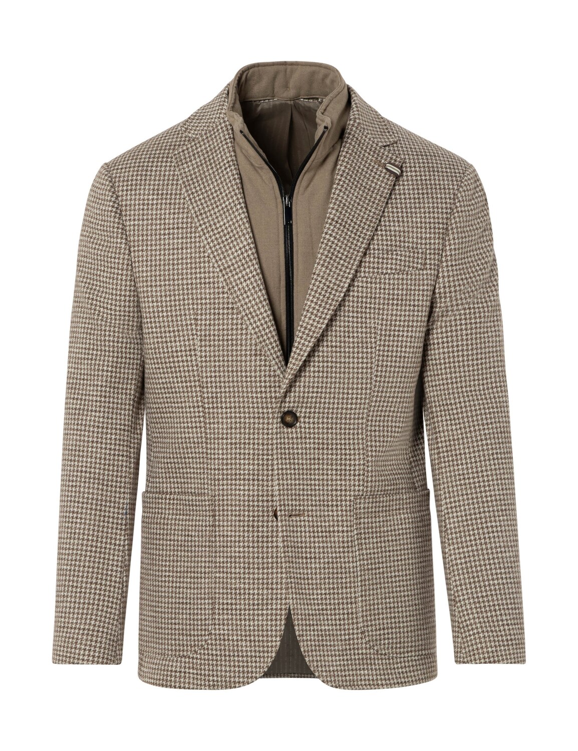 

BENVENUTO Строгий блейзер '4542' бежевого цвета в облегающем крое