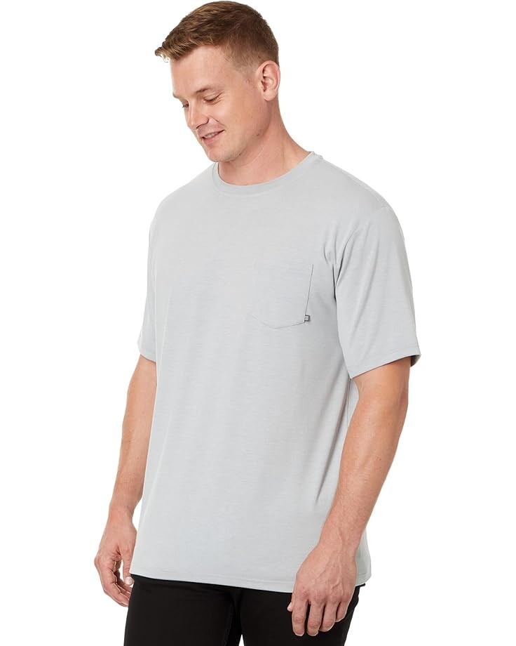 

Футболка Free Fly Bamboo Flex Pocket Tee, цвет Heather Aspen Grey