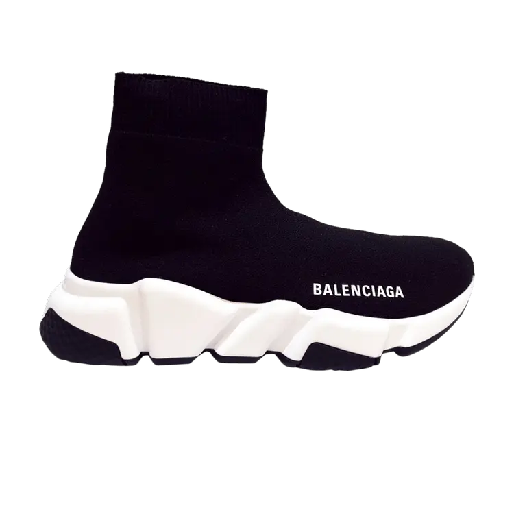 Кроссовки Balenciaga Balenciaga Wmns Speed Trainer 'Black White' 2019, черный
