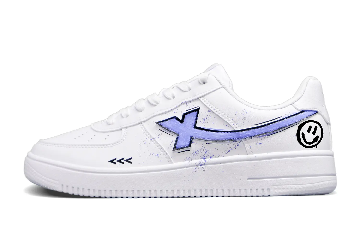 

XTEP Кроссовки Air Force One противоскользящие износостойкие низкие унисекс белые, цвет White