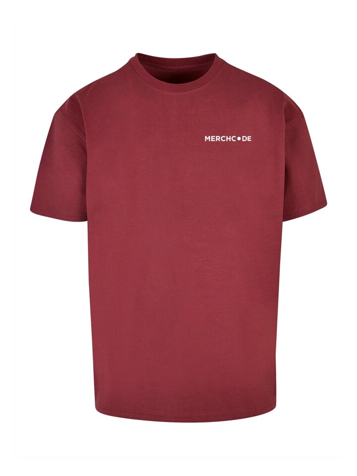 

Футболка Merchcode, цвет cherry
