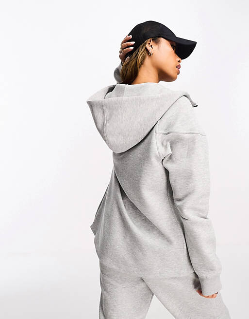 

Худи темно-серого цвета с молнией во всю длину Nike Tech Fleece, Серый, Худи темно-серого цвета с молнией во всю длину Nike Tech Fleece