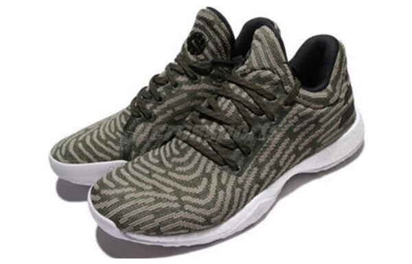 Кроссовки harden vol. 1 ls primeknit Adidas, зеленый — фото 3