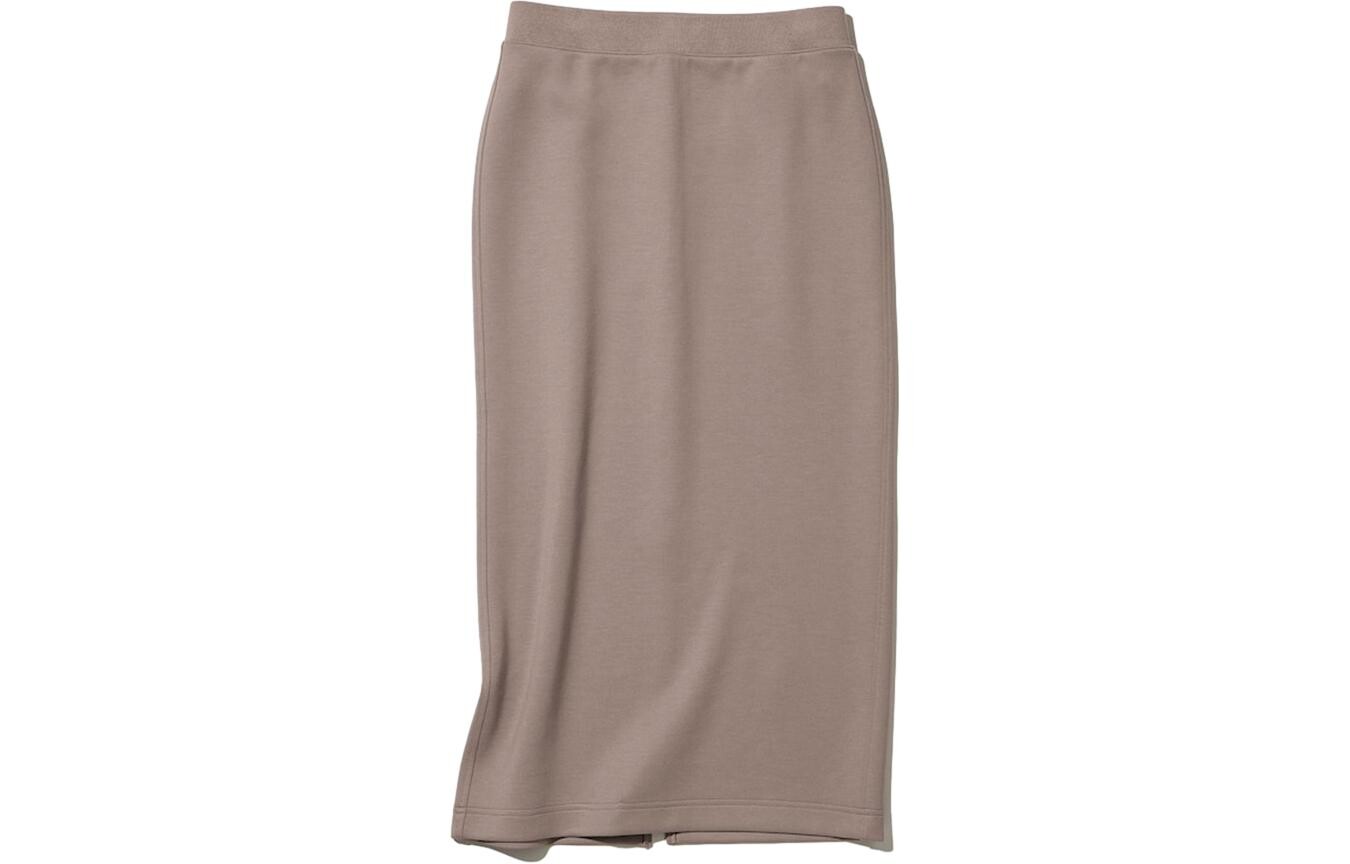 UNIQLO Женские повседневные длинные юбки, цвет Camel