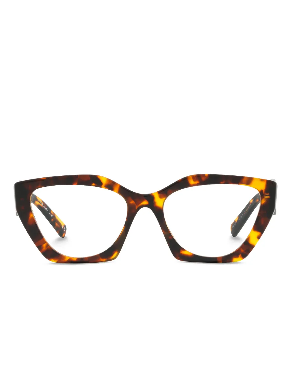 

Солнцезащитные очки в оправе 'кошачий глаз' Prada Eyewear, коричневый