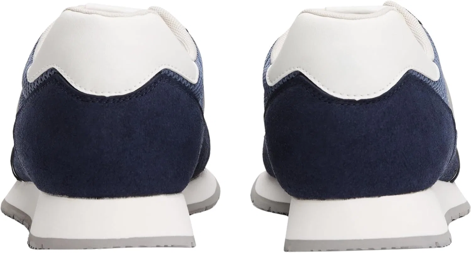 Мужские кроссовки Tommy Jeans TJM Runner Casual Em0em01590 Low Top, Blue Dark Night Navy — фото 2