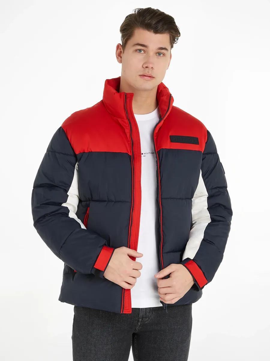 

Стеганая куртка Tommy Hilfiger "NEW YORK PUFFER JACKET", цвет Rwb Colourblock