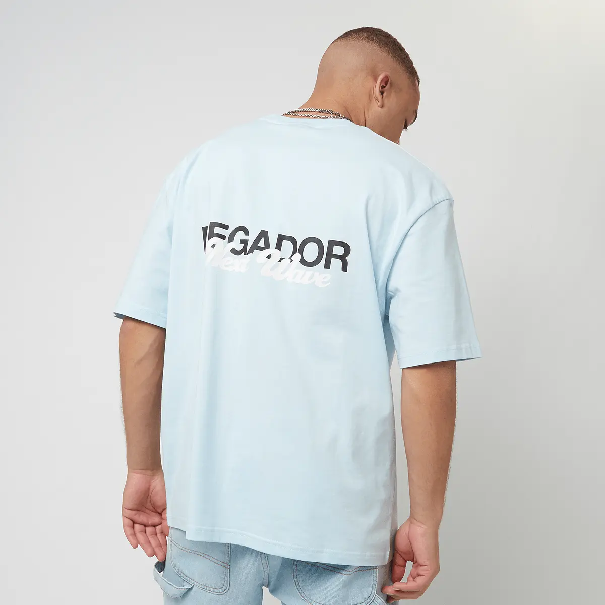 

Футболка Pegador Aleso Oversized Tee, синий/серебристый