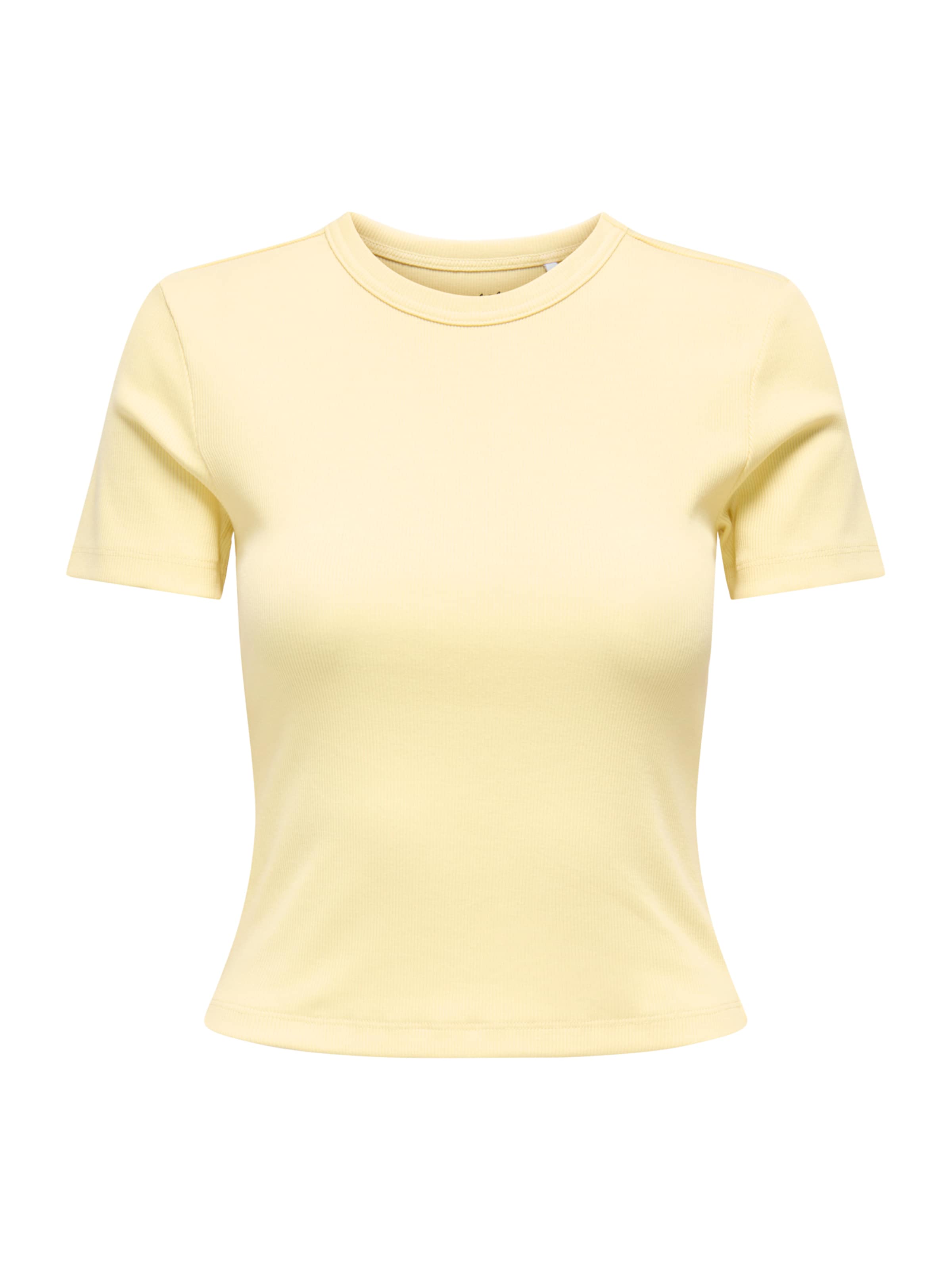 

ONLY Футболка 'ONLVAL' в светло-желтом цвете