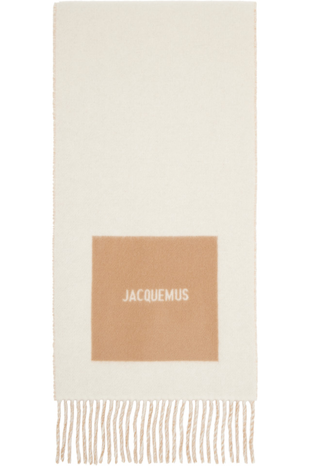 

Jacquemus Шарф Off-White la casa 'the rond carré'