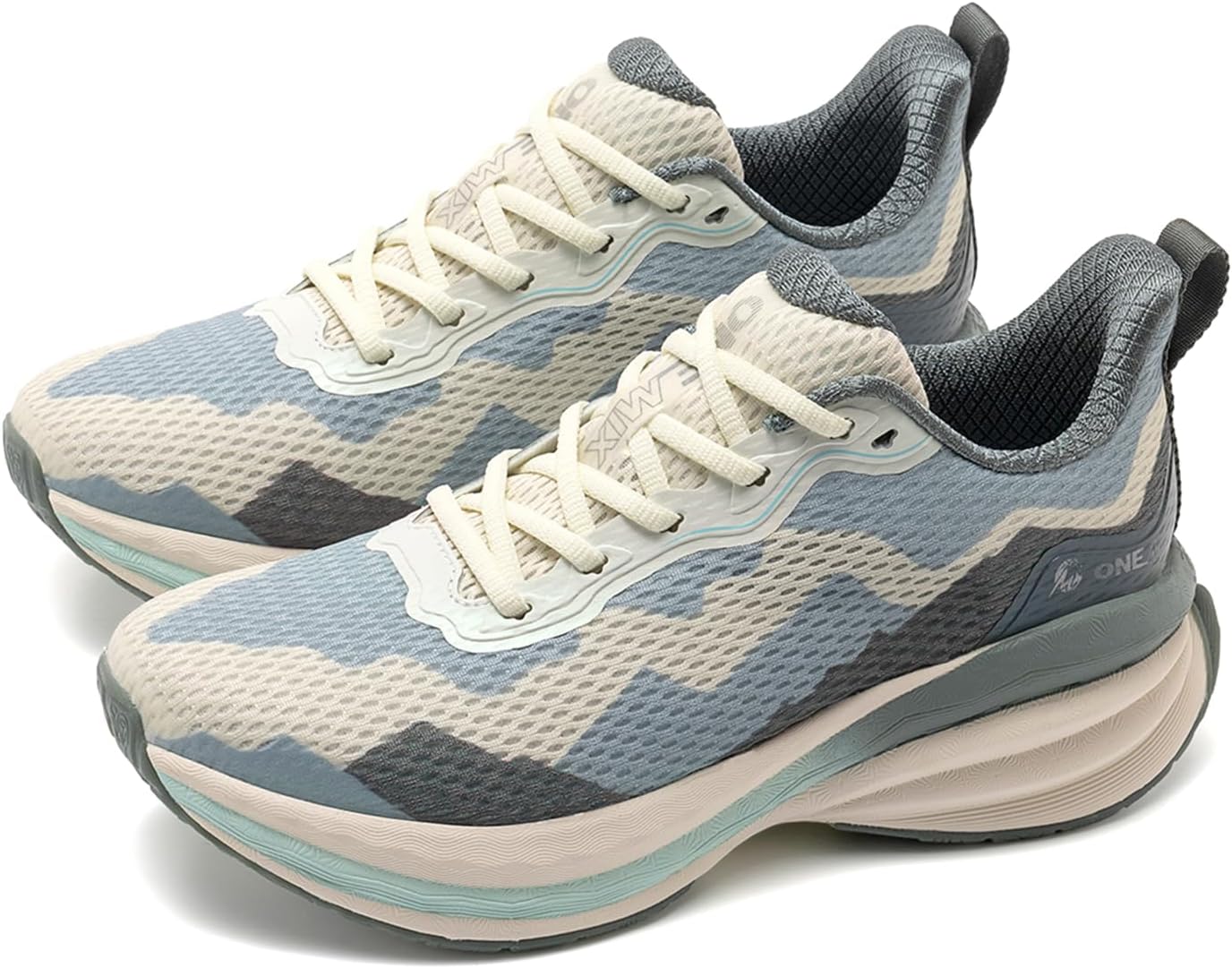 

Мужские легкие кроссовки ONEMIX, широкая носочная часть, дышащие прогулочные кроссовки - амортизирующие, противоскользящие, для тенниса, тренажерного зала, тренировок, модные кроссовки для бега и спорта, синий