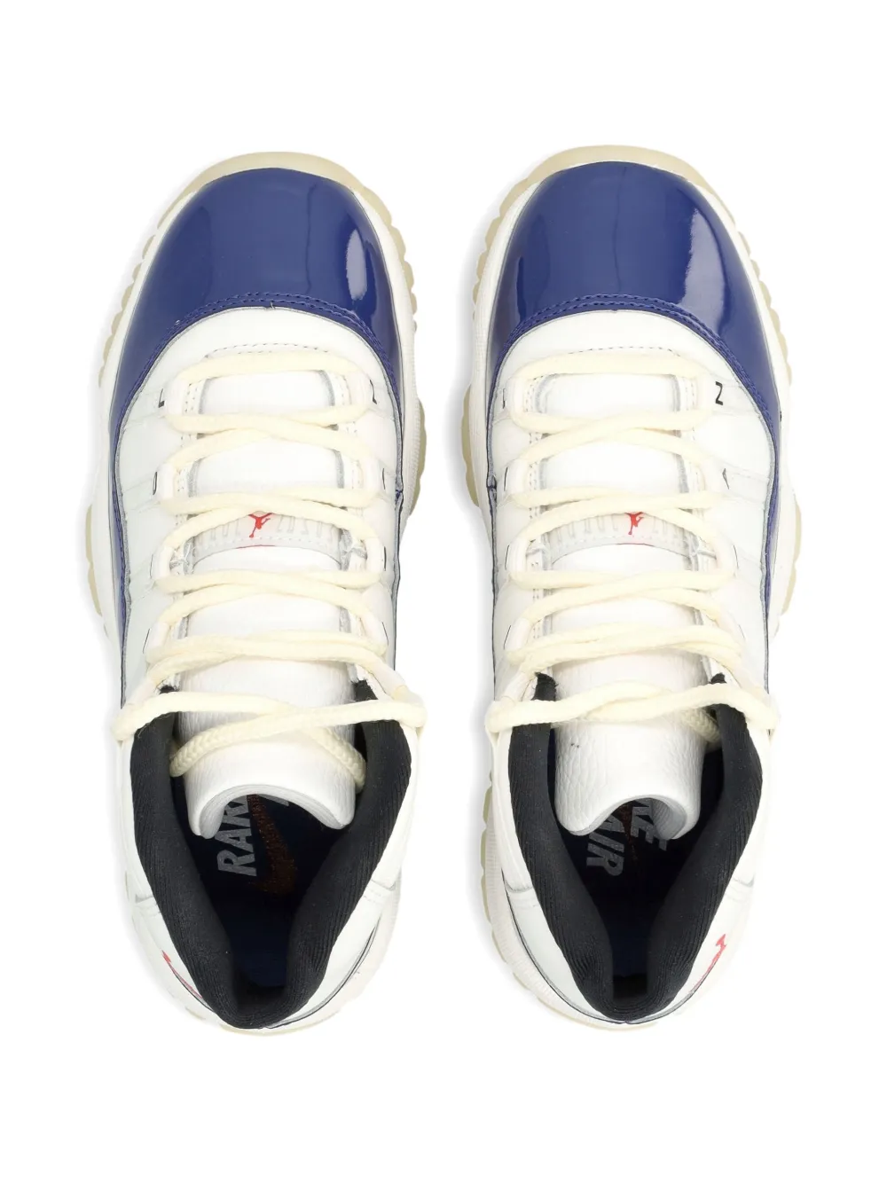 Кожаные кроссовки Air Jordan 11 Retro Nike Kids, белый — фото 4