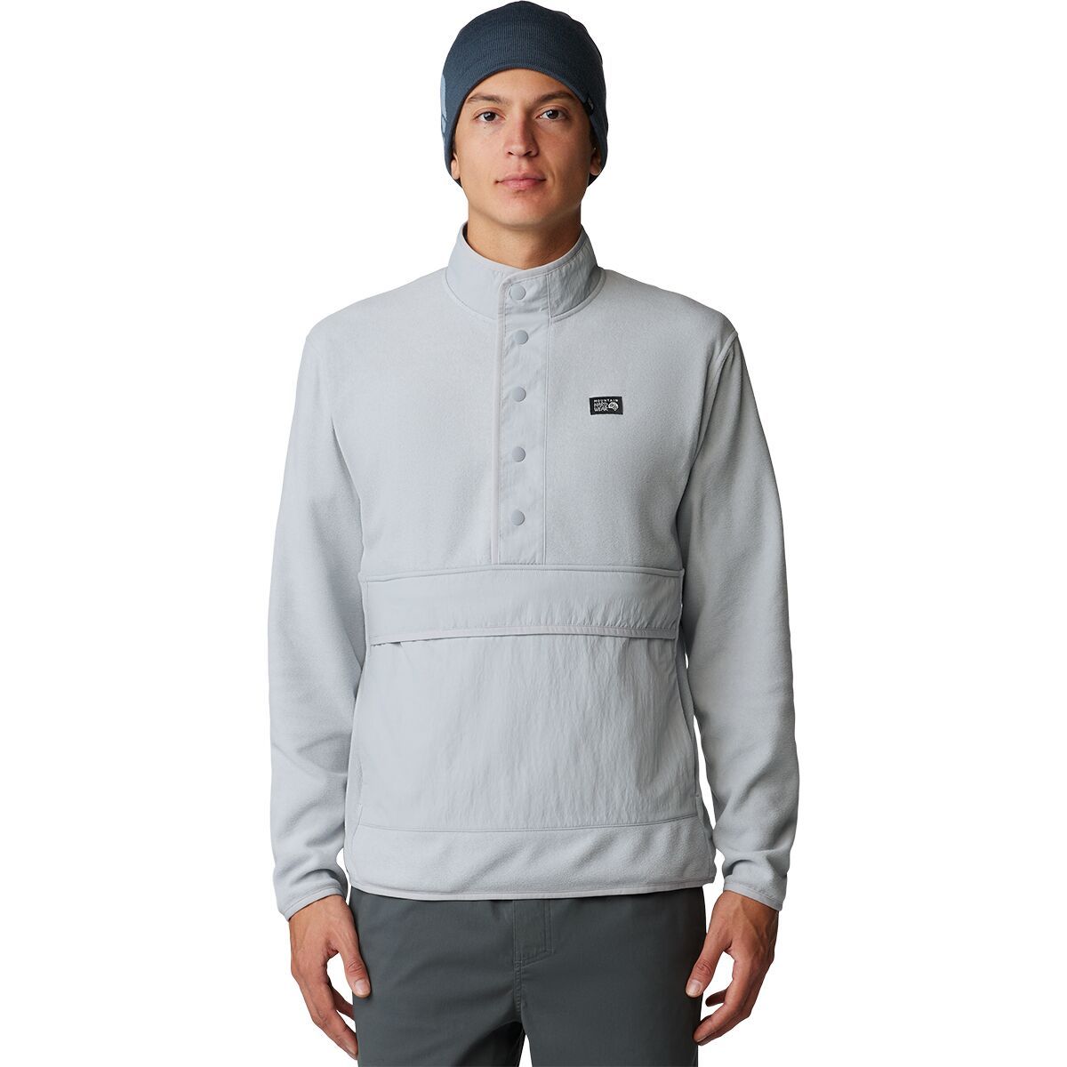 

Микрофлисовая толстовка на молнии Mountain Hardwear, цвет glacial heather