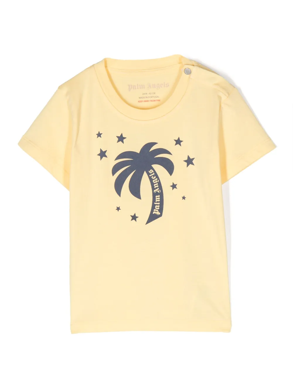 

Футболка Palm Stars Palm Angels Kids, желтый