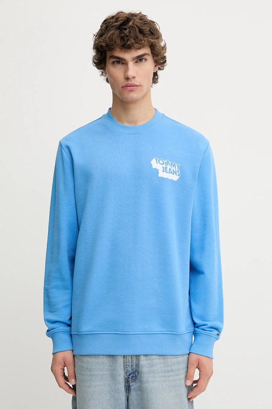 

Хлопковая толстовка Tommy Jeans, синий