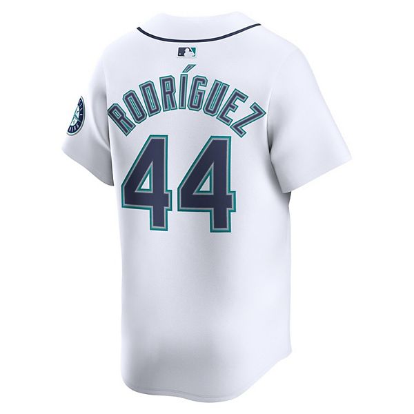 Мужская белая домашняя лимитированная футболка julio rodr _guez seattle mariners Nike — фото 4