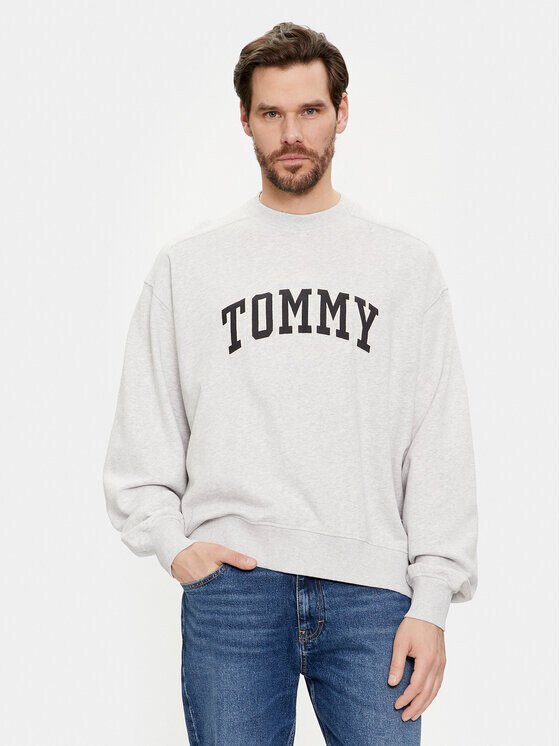 

Толстовка свободного кроя Tommy Jeans, серый