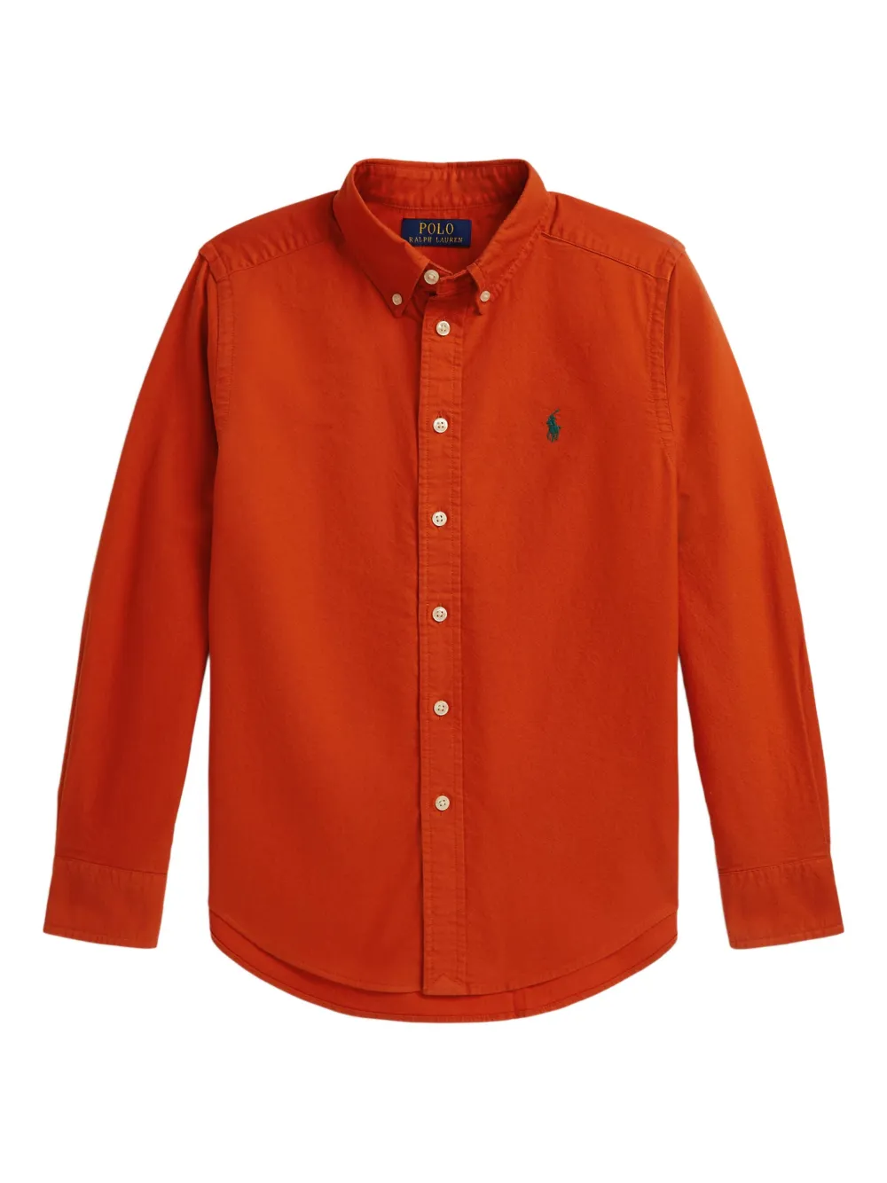

Рубашка оксфорд POLO RALPH LAUREN KIDS, оранжевый