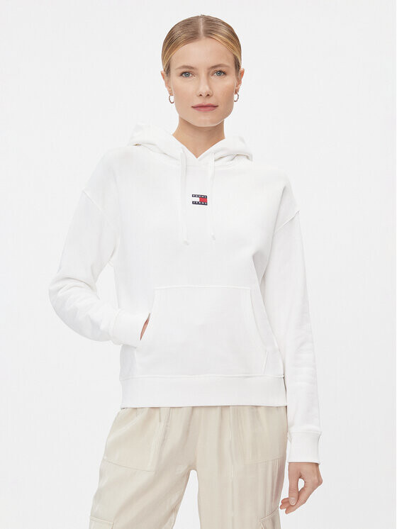 

Толстовка свободного кроя Tommy Jeans, белый
