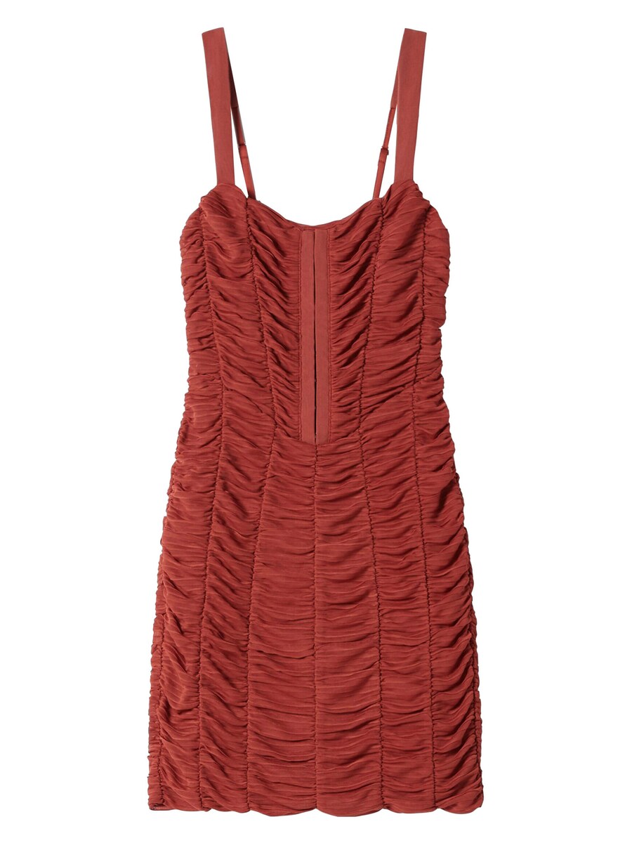 

Платье Bershka, цвет Merlot