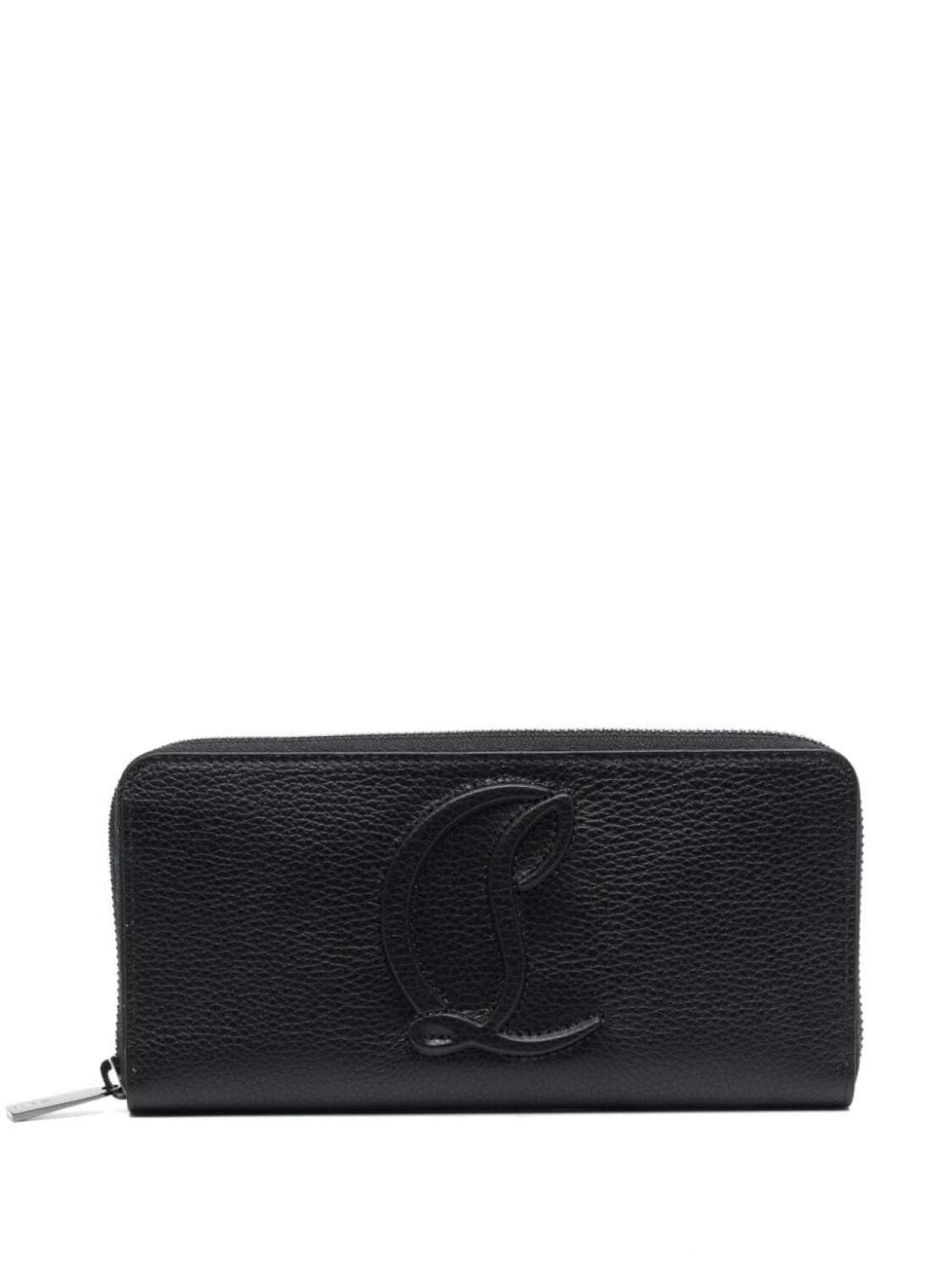 

Кошелек с тисненым логотипом Christian Louboutin, черный