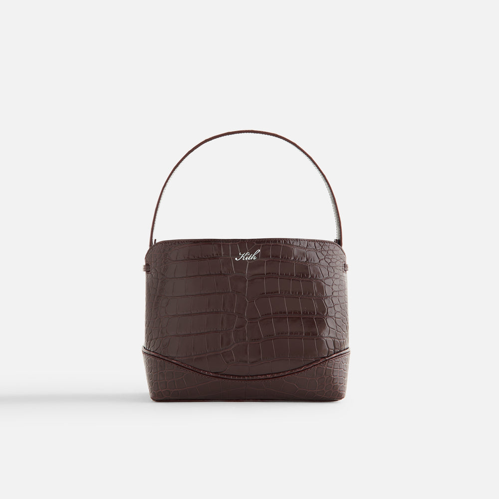 

Сумка Kith Women Mini Katie Alligator, цвет Incognito