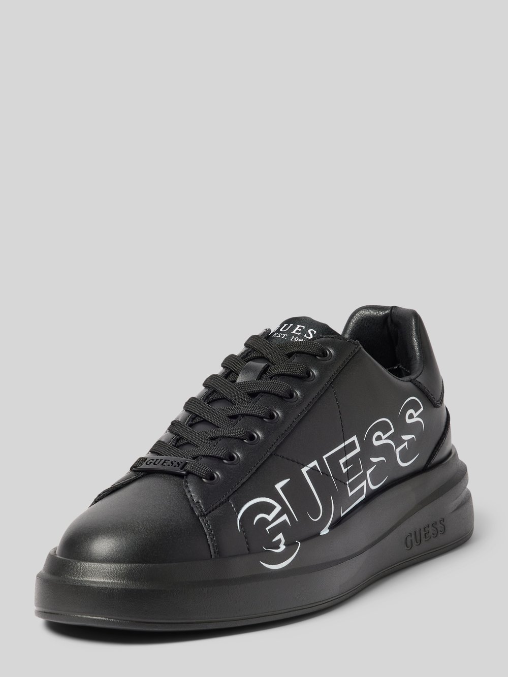 

Кроссовки с этикеткой, модель «ELBA» Guess, черный