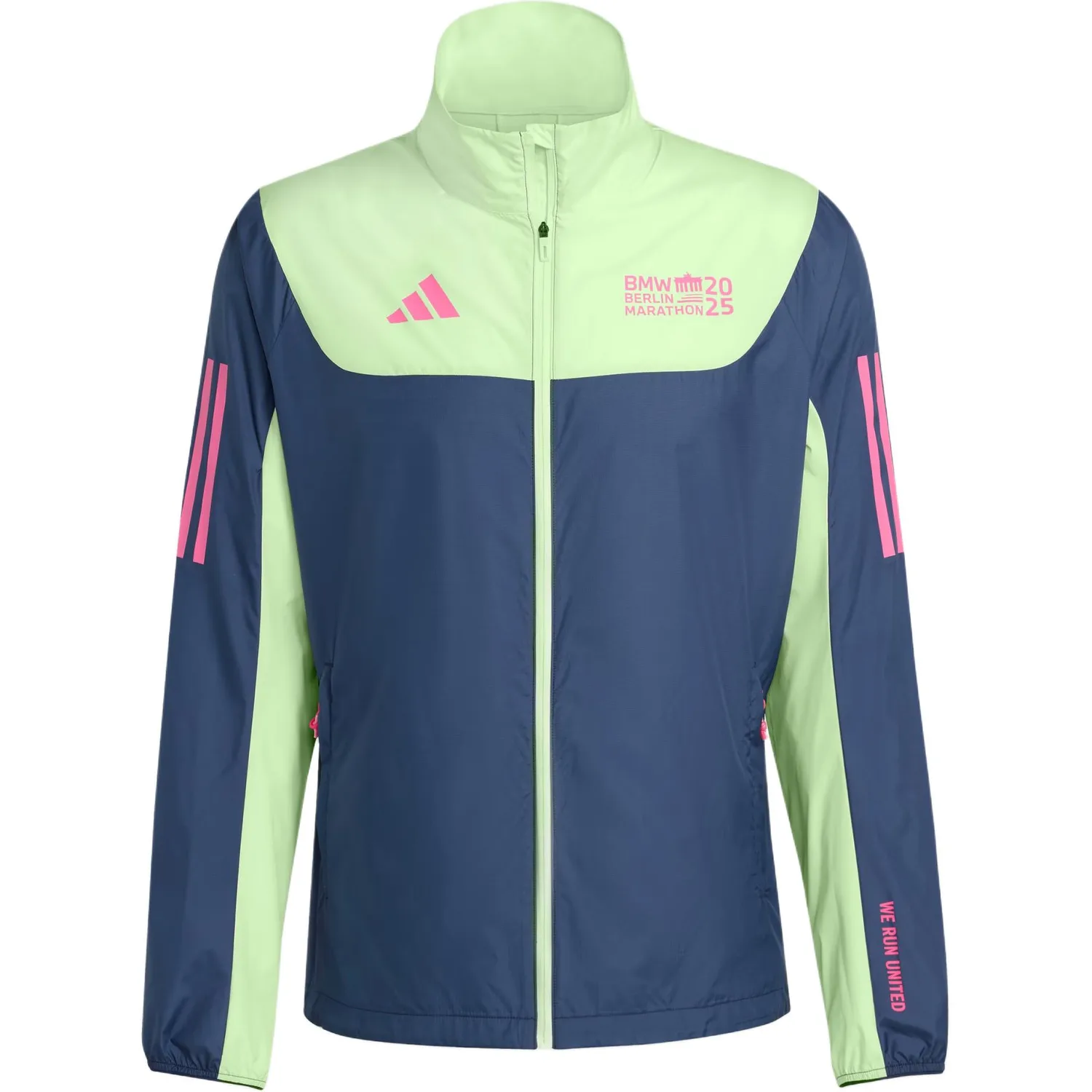 Беговой плащ marathon для мужчин Adidas, морской синий