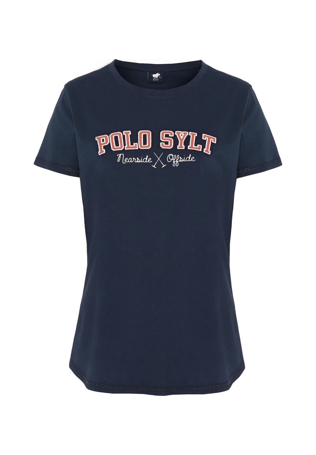 

Футболка с логотипом POLO SYLT, цвет 19-4010 Total Eclipse