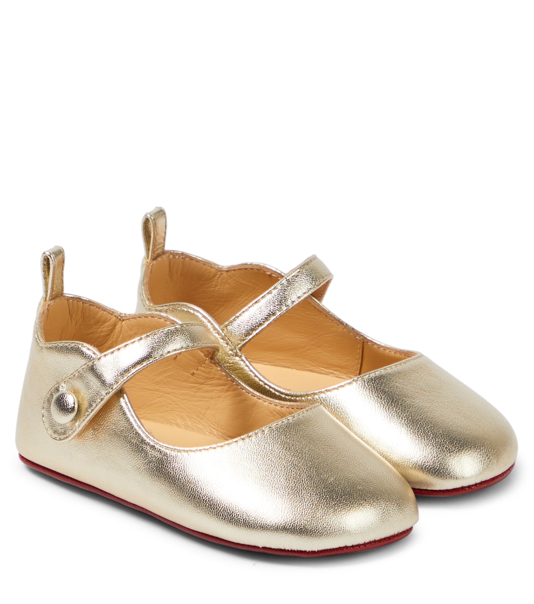 

Балетки Baby Love Chick Christian Louboutin Kids, Platine