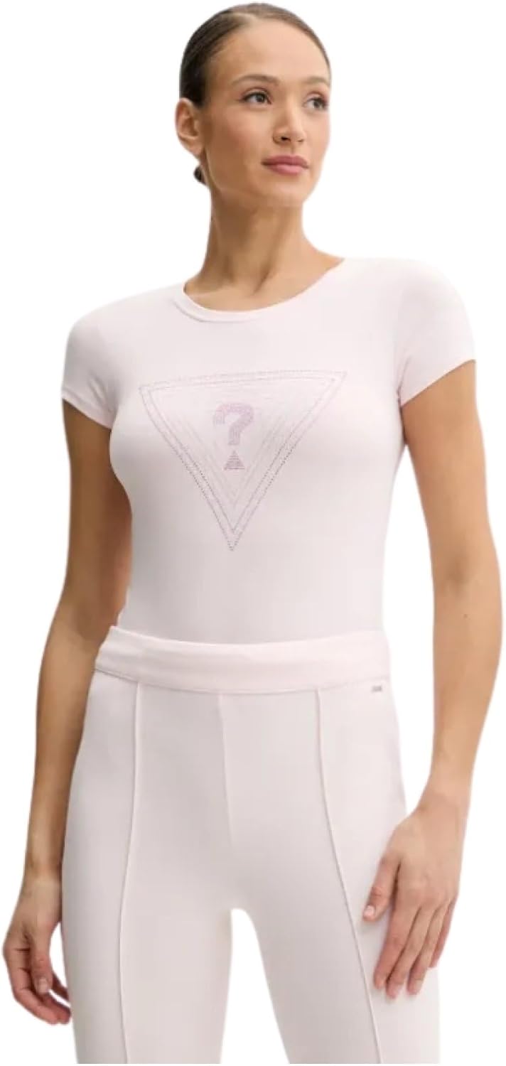 

GUESS Женская Экологичная Короткая Футболка с Треугольным Омбре R3, Low Key Pink, Розовый, GUESS Женская Экологичная Короткая Футболка с Треугольным Омбре R3, Low Key Pink