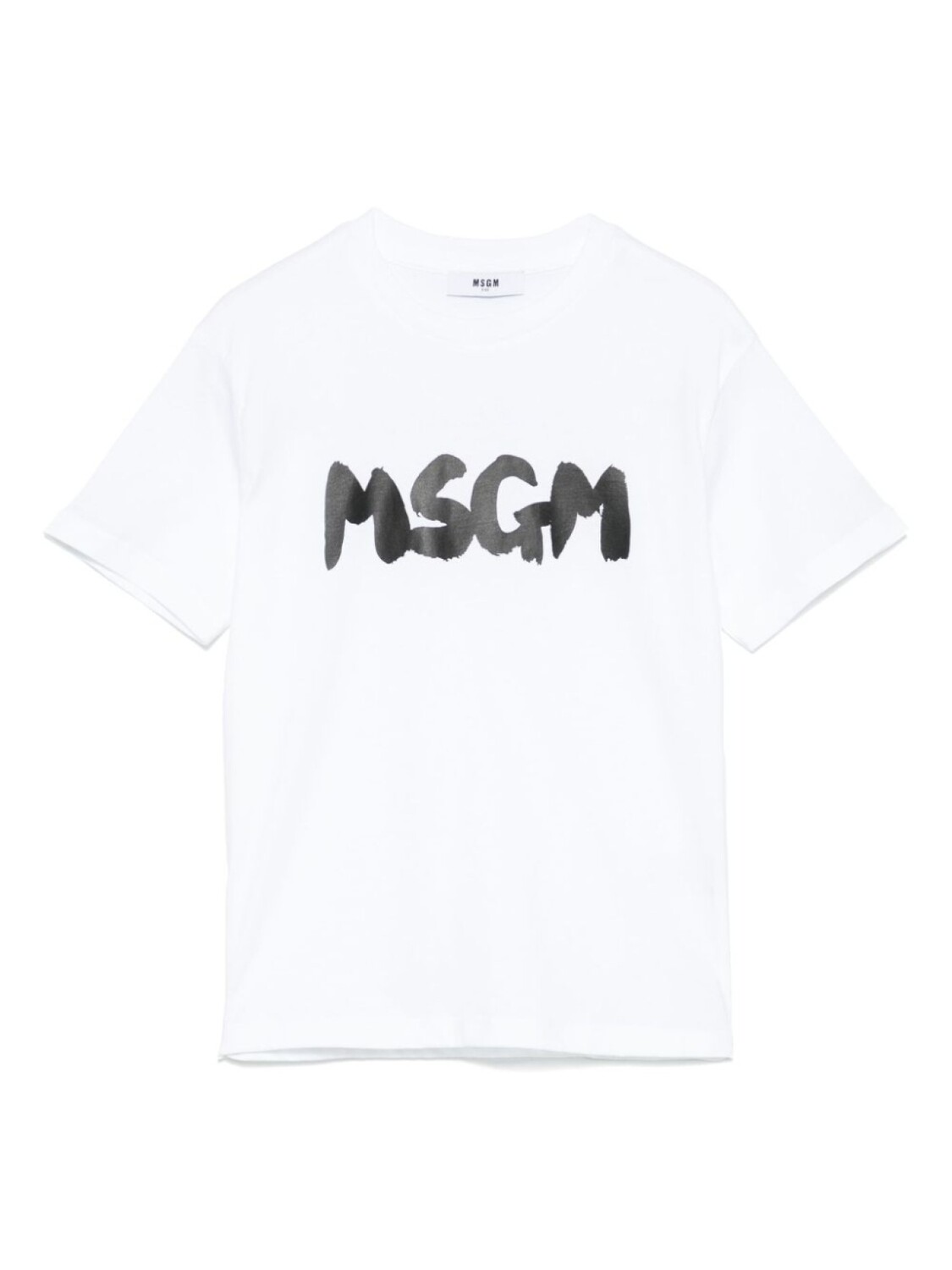 

MSGM Kids футболка с логотипом, белый