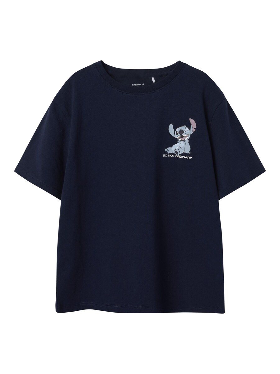 

Рубашка NAME IT Stitch, цвет Navy/Dusty blue/Light blue