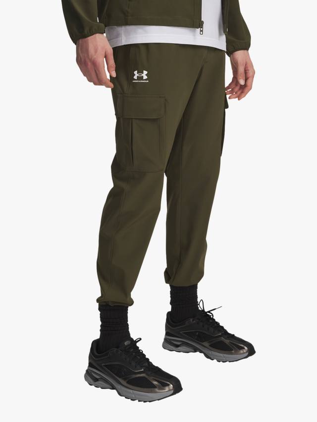 

Vibe Woven Cargo брюки Under Armour, Green/White