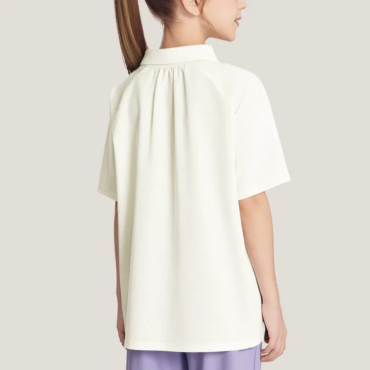 Футболка Movewear SS25 CR Egret Kids' DESCENTE, CR-Egret — фото 3