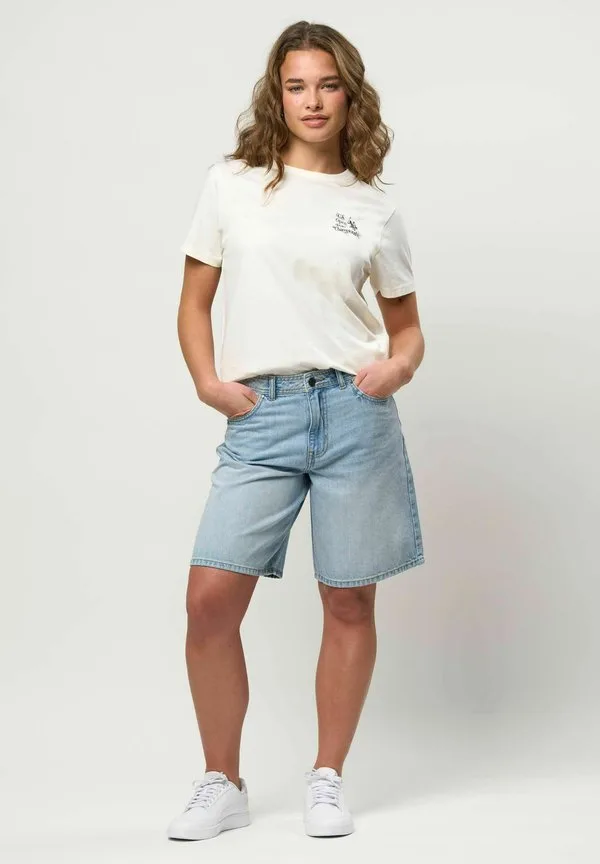 Джинсовые шорты uwlexa U.S. Polo Assn., Light Blue — фото 2