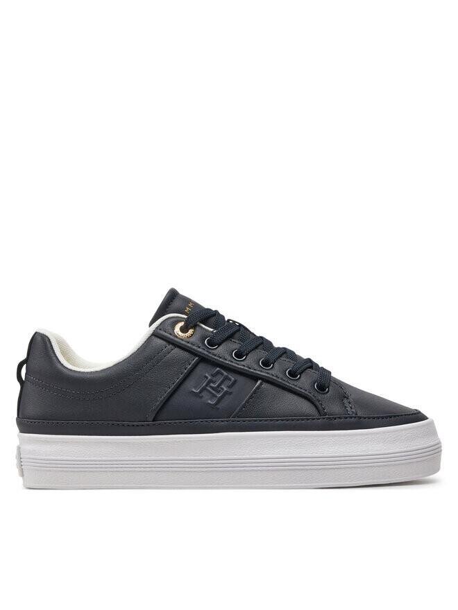 

Кроссовки Tommy Hilfiger Essential Vulc Sneaker Monogram, темно-синий