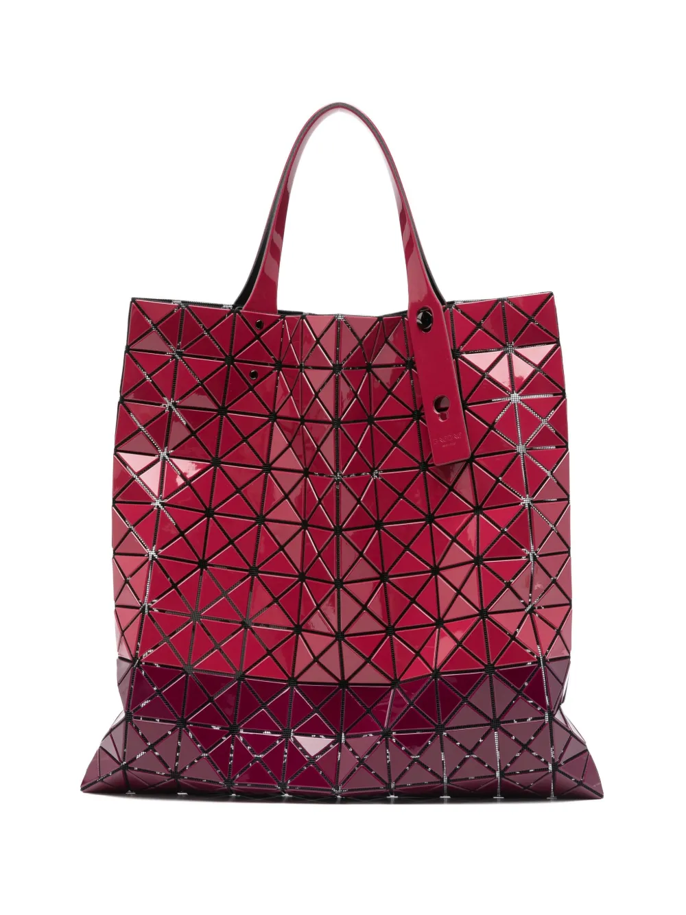 

Сумка-тоут с геометричным узором Bao Bao Issey Miyake, красный