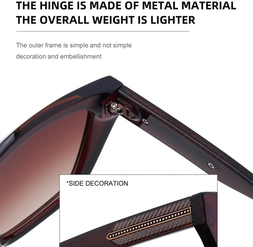 

Винтажные солнцезащитные очки «кошачий глаз» для женщин, ретро-очки с градиентным переходом цвета, модные женские очки «кошачий глаз», SUN1098 Generic, Grey