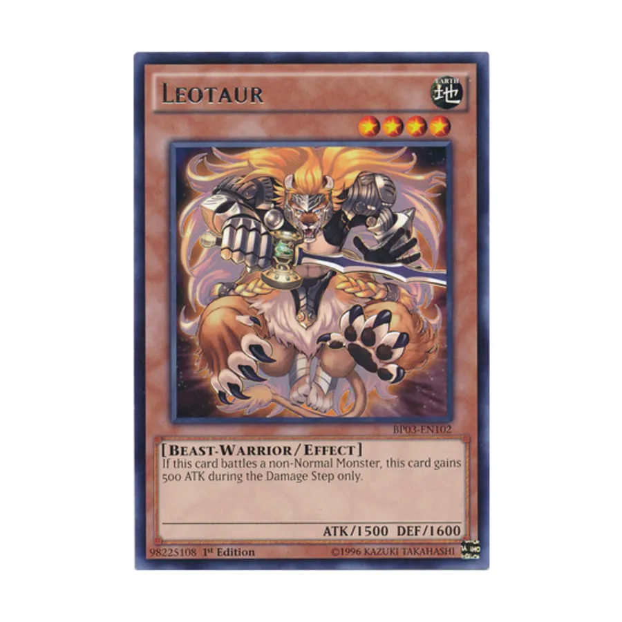 

CCG Леотавр (Редкий), Yu-Gi-Oh - Battle Pack 3 - Monster League - Singles