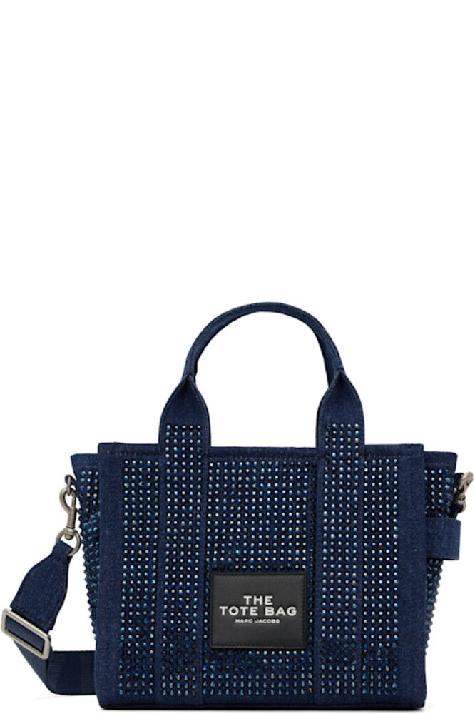 

Синяя сумка-тоут «The Crystal Denim Small» Marc Jacobs