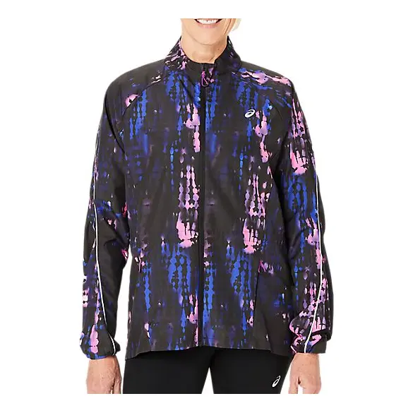 

Куртка (WMNS) ASICS ROAD LITE-SHOW Jacket 'Black Magenta', черный