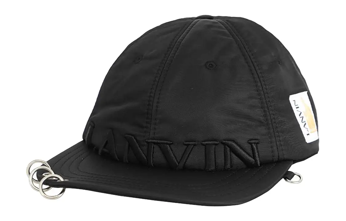 

Бейсболка мужская черная Lanvin