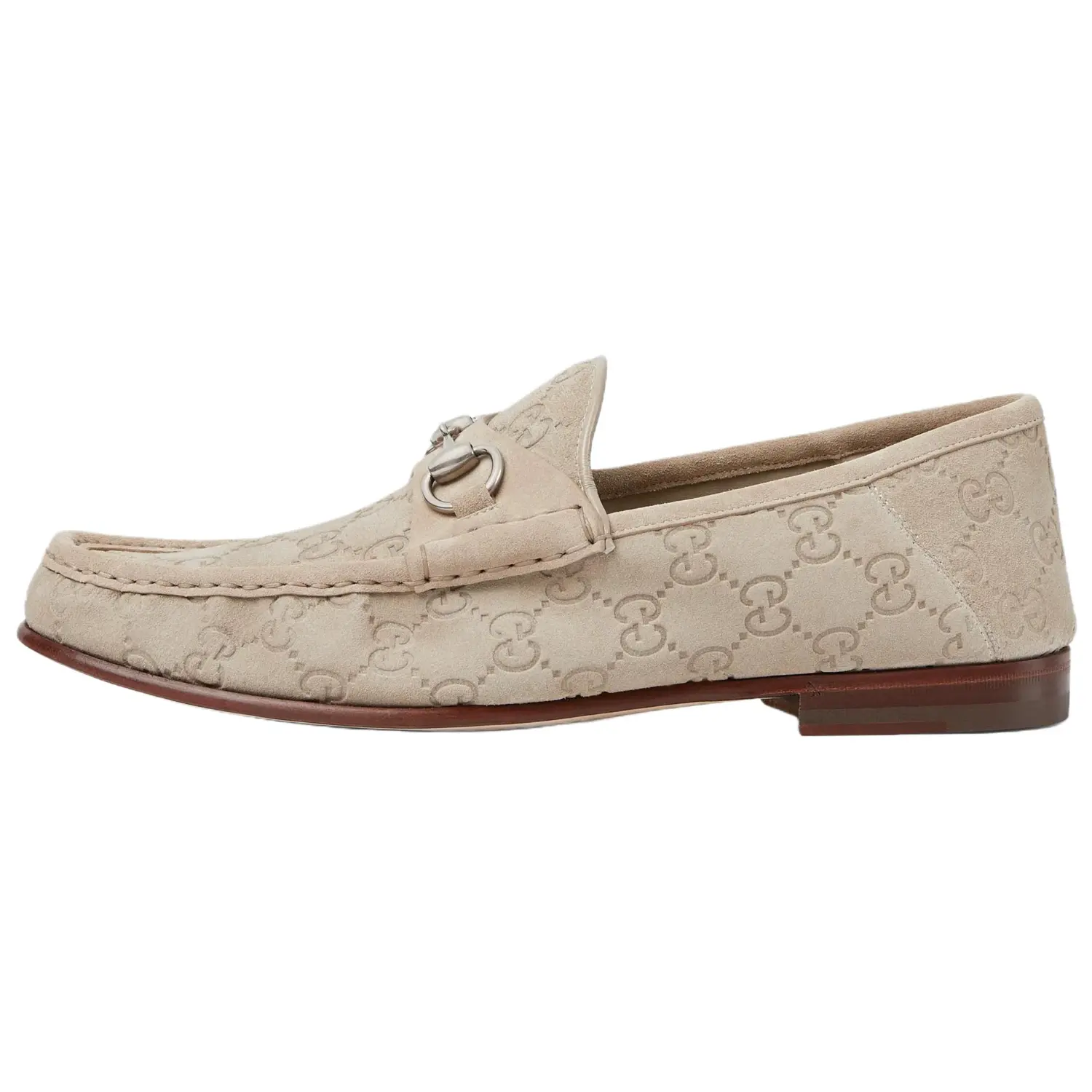 

Лоферы Horsebit 1953, мужские, серые GUCCI, Original Shoe Box Included