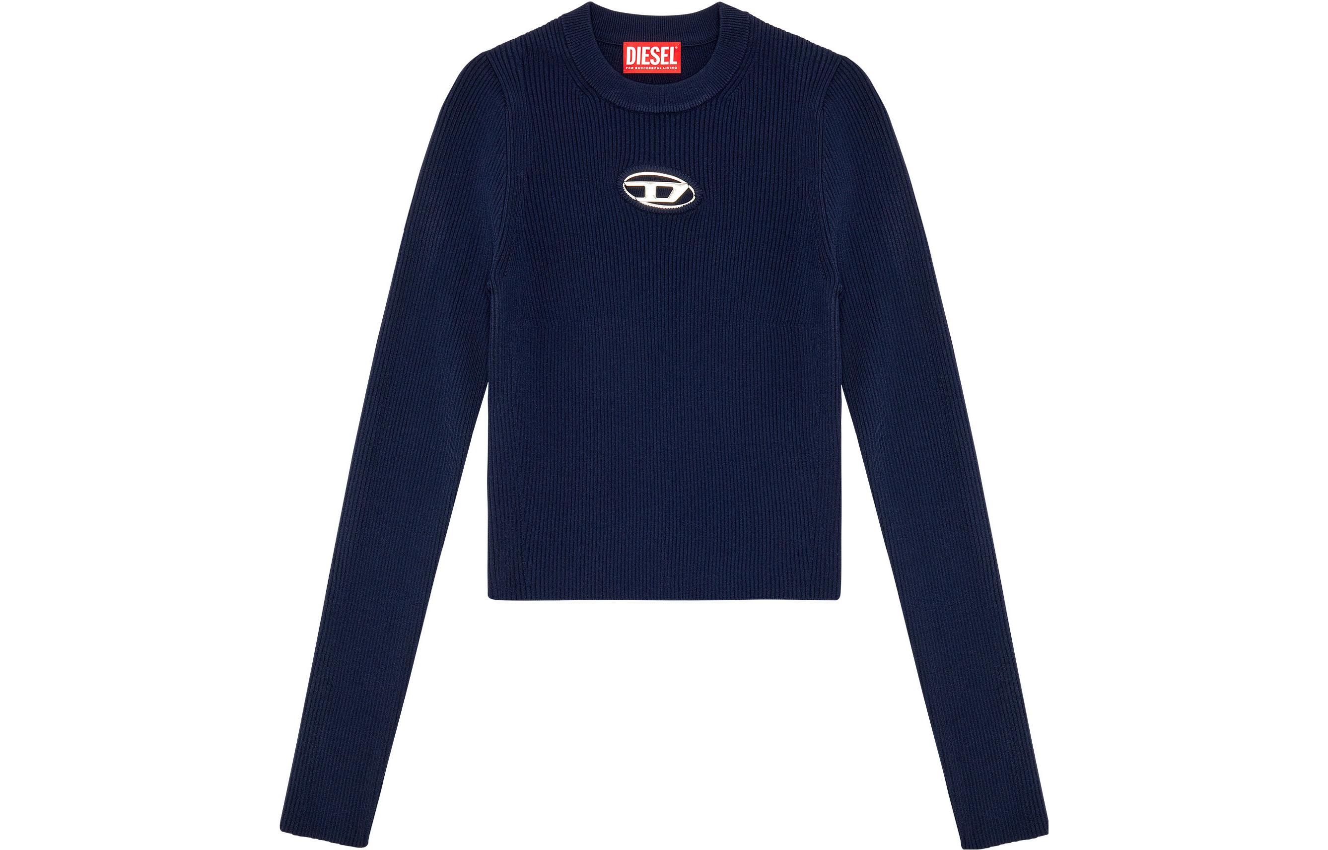 

SS24 Джемпер женский, цвет морской волны DIESEL, Marine Blue