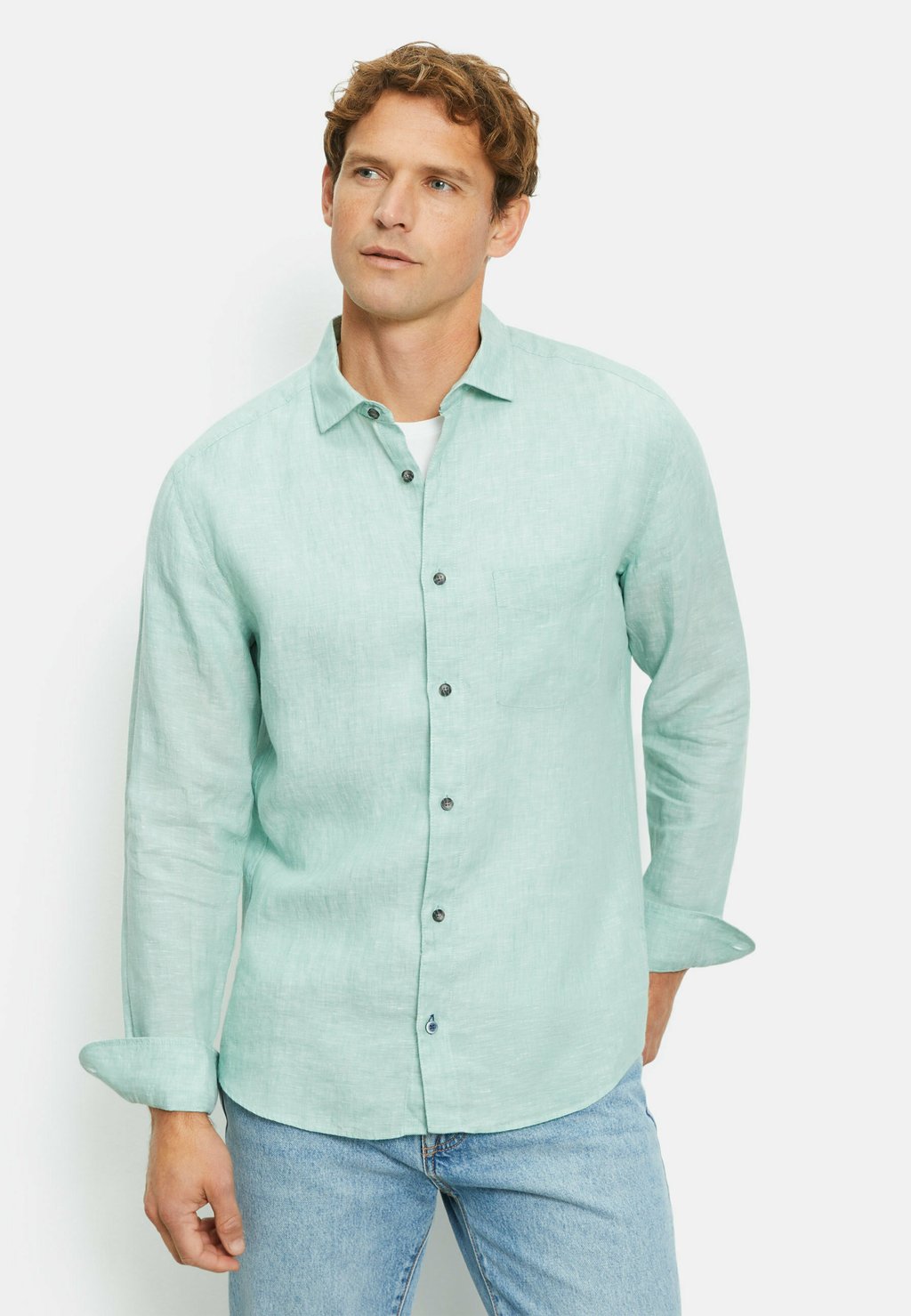 

Рубашка CASUAL REGULAR FIT KENT OLYMP, зеленый