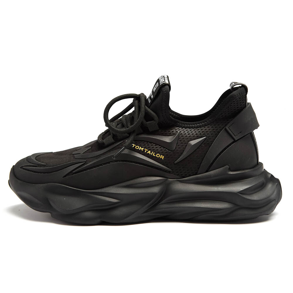Кроссовки TOM TAILOR Lifestyle Shoes Men Low-top Black, черный